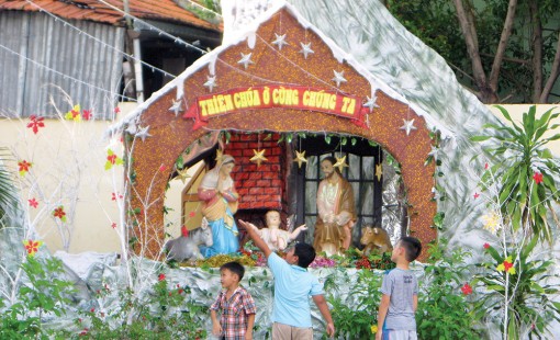 Nô nức không khí đón Giáng sinh