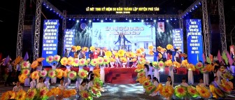 Kỷ niệm 50 năm thành lập huyện Phú Tân