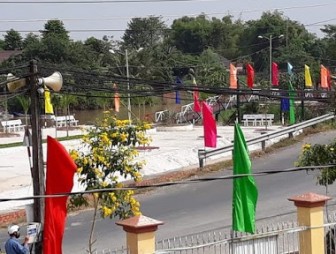 Châu Thành: Khánh thành công viên xã Vĩnh Hanh