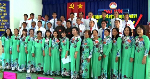 Phú Tân: Đại hội điểm Mặt trận Tổ quốc thị trấn Phú Mỹ