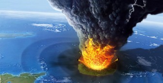 Vụ phun trào núi lửa mạnh gấp 10.000 lần bom hạt nhân, khiến 37.000 người chết