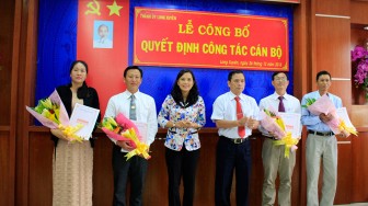 Long Xuyên: Sáp nhập các chi bộ, bổ nhiệm 4 cán bộ