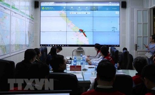 Diễn tập vận hành hệ thống cảnh báo trong tình huống sóng thần