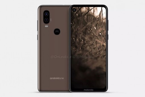 Xuất hiện hình ảnh Motorola P40 với màn hình đục lỗ