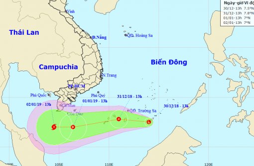 Áp thấp cũ vừa tan, lại xuất hiện áp thấp mới khả năng mạnh lên thành bão trên Biển Đông