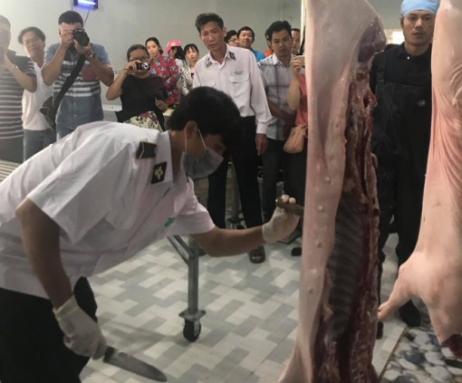 Cơ sở giết mổ gia súc hiện đại nhất Hậu Giang đi vào hoạt động