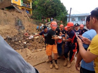 Philippines: Số nạn nhân thiệt mạng do bão và lở đất lên tới 126 người