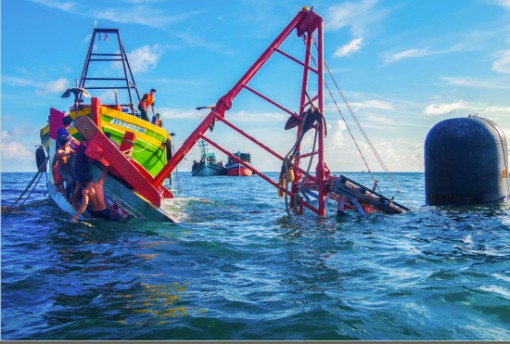 Đội tàu thuyền an toàn ở Rạch Gốc