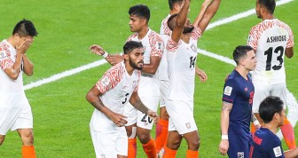 Asian Cup 2019: Thái Lan thua 'ê chề' 1-4 trong trận mở màn gặp Ấn Độ