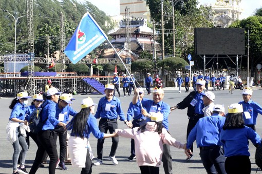 Nhiều hoạt động hấp dẫn trong ngày hội học sinh, sinh viên