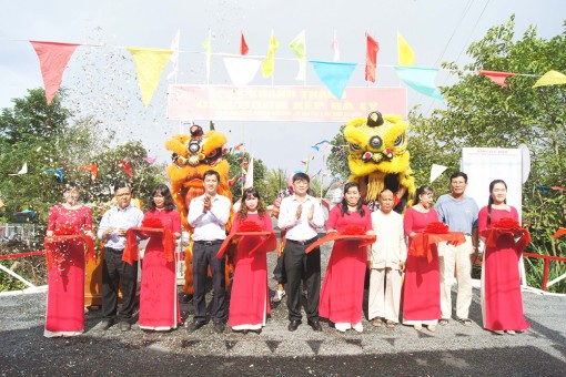 Khánh thành cầu Rạch Xếp Bà Lý