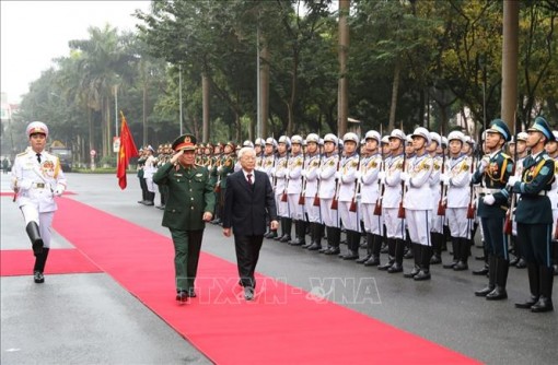 Tổng Bí thư, Chủ tịch nước dự Hội nghị triển khai nhiệm vụ quân sự, quốc phòng năm 2019