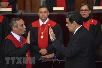 Tổng thống Venezuela Nicolas Maduro nhậm chức nhiệm kỳ 2