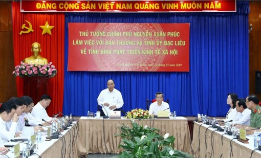 Thủ tướng ủng hộ Bạc Liêu triển khai dự án điện khí "tỷ đô"