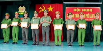 Công an TP. Long Xuyên: Triển khai kế hoạch công tác năm 2019