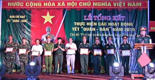 Tân Châu: Tổng kết hoạt động Tết quân - dân
