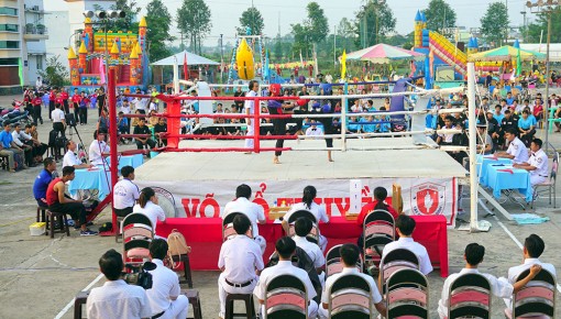Khai mạc giải võ cổ truyền học sinh tỉnh An Giang năm học 2018-2019