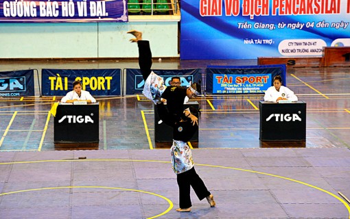 Pencak silat chú trọng đào tạo nhân tố trẻ