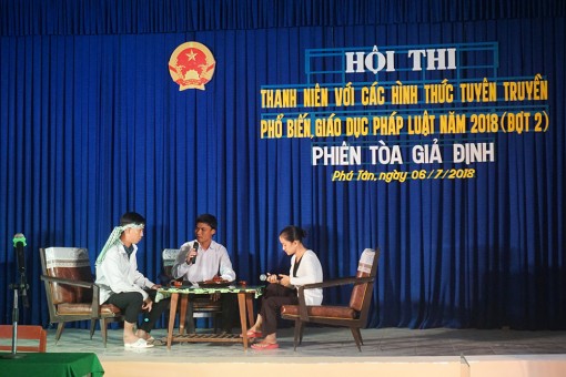 Tuyên truyền, phổ biến giáo dục pháp luật bằng nhiều hình thức