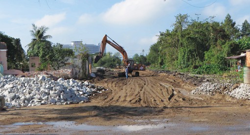 Đất đai trở thành nguồn thu quan trọng