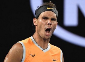 Rafael Nadal 'tốc hành' vào bán kết Australian Open 2019