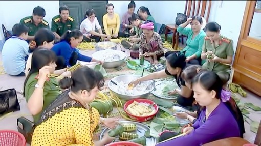 Xuân về vùng Đồng Tháp Mười