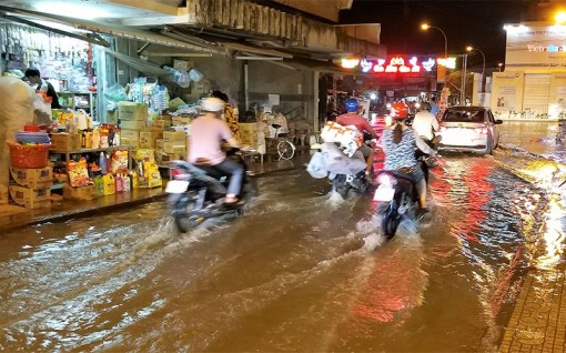 Sóc Trăng xuất hiện triều cường và xâm nhập mặn sớm