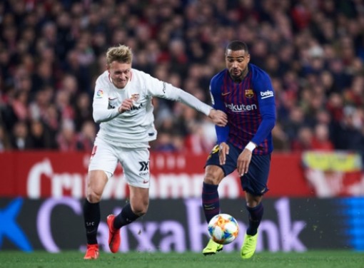 Không Messi, Barca thua thảm Sevilla ở Cúp Nhà Vua