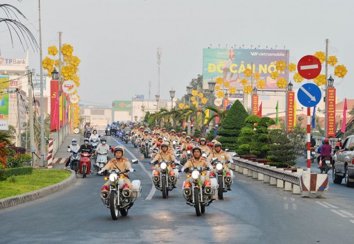 Ra quân thực hiện nhiệm vụ năm An toàn giao thông 2019
