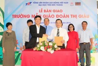 UBND TP. Long Xuyên tiếp nhận quản lý Trường Mẫu giáo Đoàn Thị Giàu