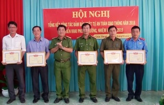Châu Thành tăng cường các giải pháp đảm bảo an toàn giao thông