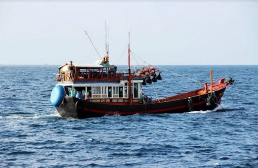 Cứu hộ phương tiện và ngư dân gặp nạn trên vùng biển Tiền Giang