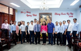 Đoàn công tác Trường Đại học Quốc gia Hồ Chí Minh:  Thăm, chúc Tết Tỉnh ủy An Giang