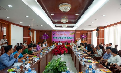TP. Long Xuyên họp mặt phóng viên các cơ quan báo chí đầu năm mới 2019