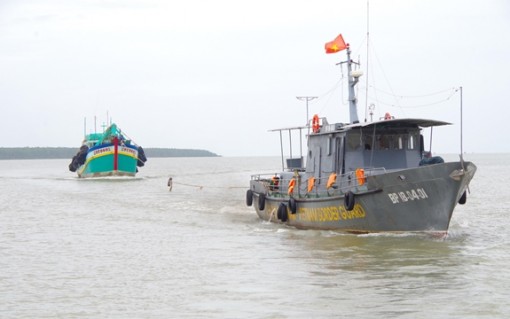 Bám sát địa bàn, sẵn sàng xử lý các sự cố trên biển