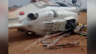 Rơi trực thăng, phó tổng thống Nigeria may mắn thoát nạn