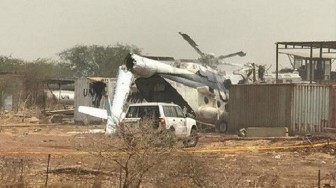 Trực thăng quân sự của Liên hợp quốc chở 23 binh sỹ Ethiopia gặp nạn