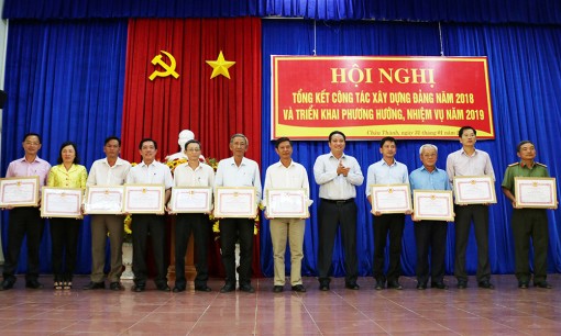 Châu Thành: Đổi mới, nâng cao chất lượng công tác xây dựng Đảng