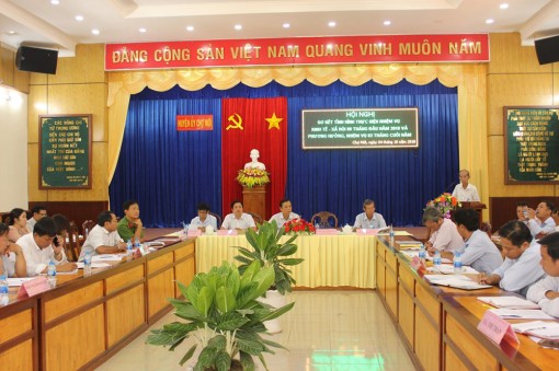 Chợ Mới tăng tốc phát triển kinh tế - xã hội năm 2019