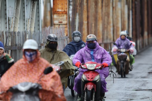 Đêm 11-2, không khí lạnh gây mưa ở Bắc Bộ, vùng núi có nơi 14 độ C