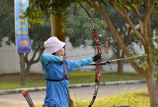 Gặp gỡ cô gái vàng bắn cung An Giang