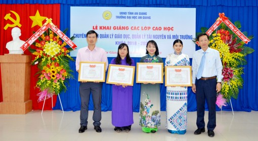 Trường Đại học An Giang khai giảng 2 lớp cao học