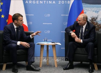 Lãnh đạo Pháp và Nga thảo luận về vấn đề Syria