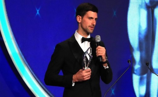 Giải 'Oscar thể thao' 2019 vinh danh tay vợt Novak Djokovic