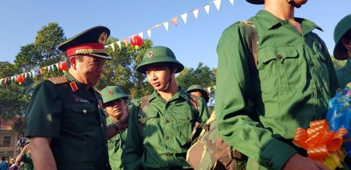 Hơn 1500 thanh niên Cần Thơ lên đường nhập ngũ
