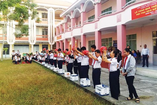 Nhiều hoạt động tương trợ học sinh khó khăn