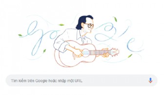 Cố nhạc sĩ Trịnh Công Sơn là người Việt Nam đầu tiên được Google vinh danh