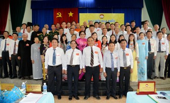 Đại hội đại biểu UBMTTQ Việt Nam huyện Châu Thành lần thứ X kết thúc thành công tốt đẹp