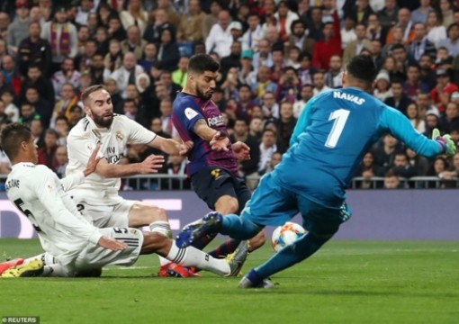 Đại thắng Real Madrid, Barca giành quyền vào chung kết Cúp Nhà Vua