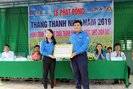 Huyện đoàn Châu Thành phát động Tháng Thanh niên năm 2019